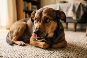 Hechelt, zittert oder leckt sich dein Hund oft das Maul? Erfahre, welche feinen Stresssignale du leicht übersiehst und wie du deinem Hund richtig hilfst.