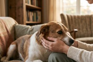 Dein Hund zeigt plötzlich Angst oder wirkt wie verändert? Erfahre, wie sich Trauma beim Hund zeigt und wie du als Angsthund-Halter:in Vertrauen aufbaust.