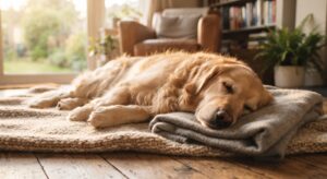 ein Hund ist überfordert oder bockt beim Gassi? Erfahre, wie Reizüberflutung entsteht, woran du sie früh erkennst und was deinem Hund wirklich hilft.